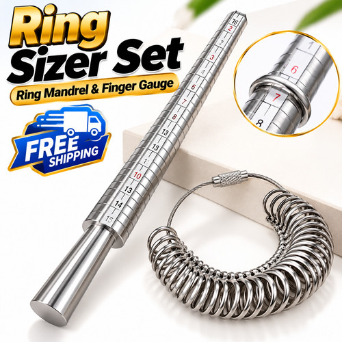 Metal ring sizer guage - sizer,